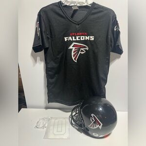 Atlanta Falcons Kids Franklin Sports NFL Football Jersey + Helmet Youth Large